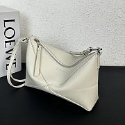 Loewe Puzzle Fold Pouch White 28x18x7cm - 2