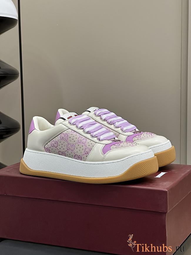 Gucci Women's Screener Sneaker Purple - 1