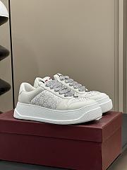 Gucci Screener Sneaker Light Grey  - 1