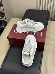 Gucci Screener Sneaker Light Grey  - 5