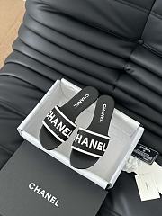 Chanel Black White Slides 02 - 1