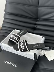 Chanel Black White Slides 02 - 3