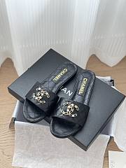 Chanel Black Slides 20 - 1