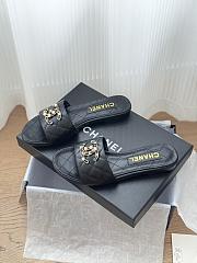 Chanel Black Slides 20 - 3