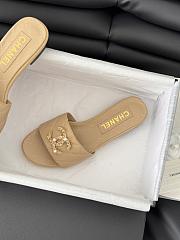 Chanel Beige Slides 04 - 2