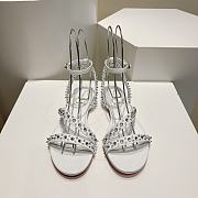 Christian louboutin Mafaldina Spikes White Sandal - 2