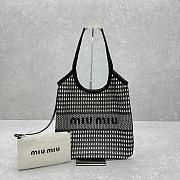 Miu Miu Black Tote Bag 34x40x60cm - 1