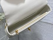 Dior Miss Daisy Mini Bag White Lambskin 22 x 12.5 x 4 cm - 5