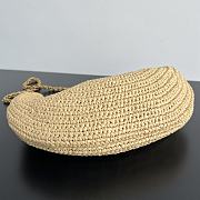 Bottega Veneta Sardine Top Handle Bag Raffia 33x20x4cm - 2