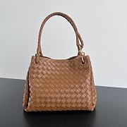 Bottega Veneta Medium Andiamo Parachute Tote Caramel 30x26x20cm - 1