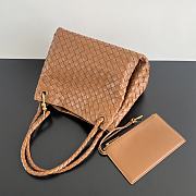 Bottega Veneta Medium Andiamo Parachute Tote Caramel 30x26x20cm - 6