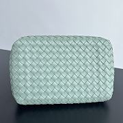 Bottega Veneta Medium Andiamo Parachute Tote Green 30x26x20cm - 4