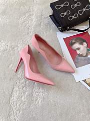 Christian Louboutin Pink Pump Heel Patent 10cm - 4