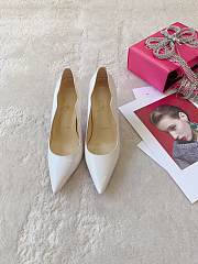 Christian Louboutin White Pump Heel Patent 10cm - 4