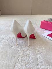 Christian Louboutin White Pump Heel Patent 10cm - 2