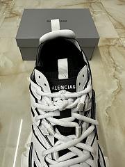 Balenciaga Track Sneaker White Black - 4