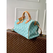 Louis Vuitton LV Speedy P9 Green Bandoulière 40 40 x 26 x 23 cm - 3