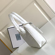 Prada Re-Edition 2005 Re-Nylon Bag White 23x13x5cm - 6