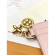 Louis Vuitton LV Card Holder Light Pink 10.2x7.3x0.3cm - 5