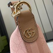 Gucci Ophidia GG Super Mini Shoulder Bag Pink 20x18.5x10cm - 3