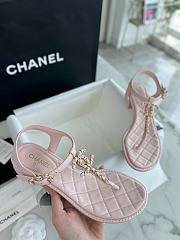 Chanel 24C Pink Sandal - 2