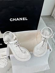 Chanel 24C White Sandal - 1