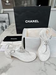 Chanel 24C White Sandal - 4