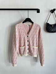 Fendi Pink Cardigan  - 1