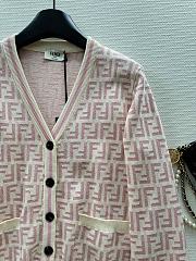 Fendi Pink Cardigan  - 4