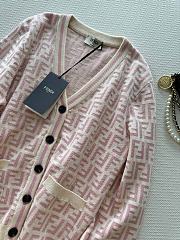 Fendi Pink Cardigan  - 3
