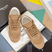 Prada Faded Suede Sneakers Cinnamon - 2