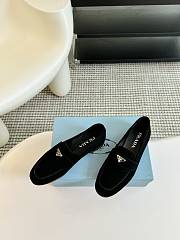 Prada Black Suede Loafer - 4