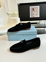 Prada Black Suede Loafer - 3