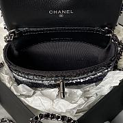 Chanel Mini Flap Bag Blue 24A 12cm - 2