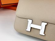 Hermes Constance Epsom Beige Silver 19cm - 5