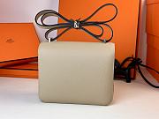 Hermes Constance Epsom Beige Silver 19cm - 2