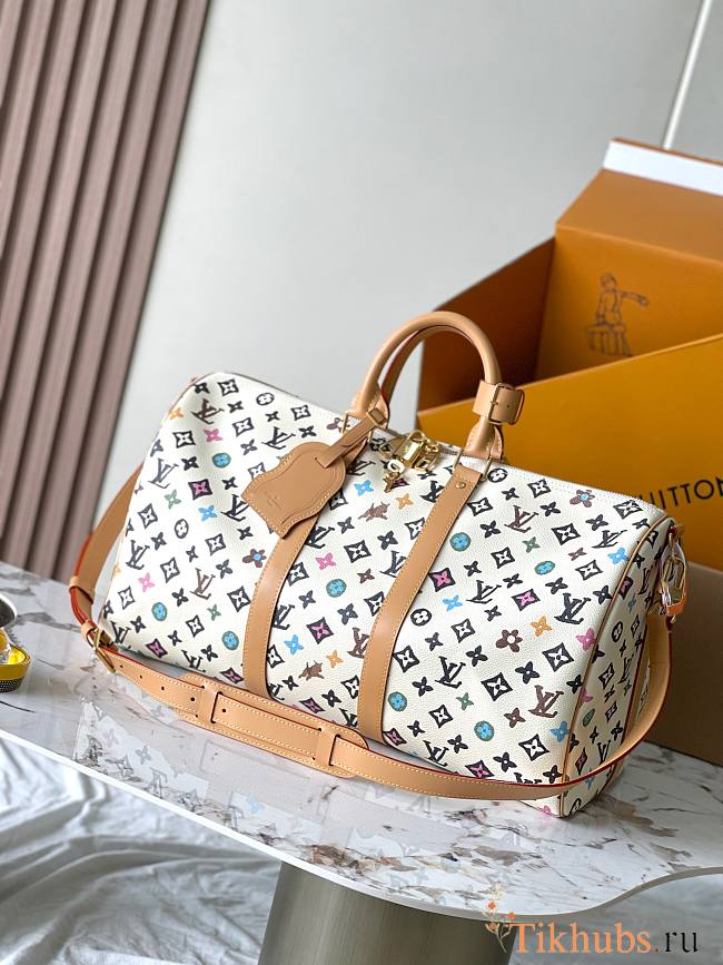 Louis Vuitton LV Keepall Bandoulière 45 Vanilla 45x27x20cm - 1