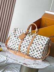 Louis Vuitton LV Keepall Bandoulière 45 Vanilla 45x27x20cm - 1