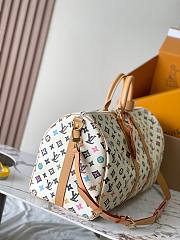 Louis Vuitton LV Keepall Bandoulière 45 Vanilla 45x27x20cm - 6