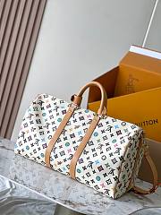 Louis Vuitton LV Keepall Bandoulière 45 Vanilla 45x27x20cm - 3