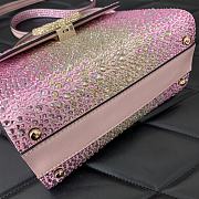 Valentino Gravani Pink VSling Mini Top Handle Bag 19x13x9cm - 6