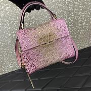Valentino Gravani Pink VSling Mini Top Handle Bag 19x13x9cm - 5