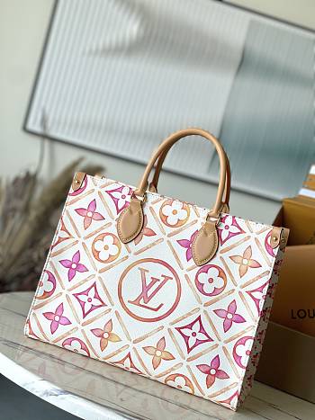 Louis Vuitton LV OnTheGo MM Coral 35 x 27 x 14 cm