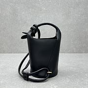 Jacquemus Le Petit Tourni Black Bucket Bag 19x24.5x38cm - 3