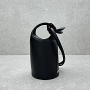 Jacquemus Le Petit Tourni Black Bucket Bag 19x24.5x38cm - 2