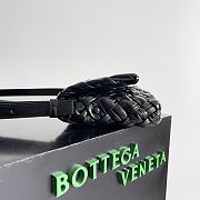 Bottega Veneta Small Rumple Messenger Black 21x14x5cm - 5