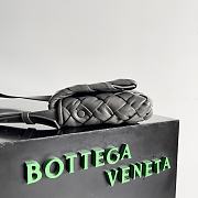 Bottega Veneta Small Rumple Messenger Grey 21x14x5cm - 5