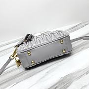 Miu Miu Arcadie Grey Crossbody Bag 19x13x6cm - 4