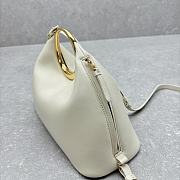 Jacquemus Le Petit Calino Leather White Tote Bag 33x14x25cm - 5