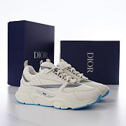 Dior B22 Sneakers Cream Blue - 1